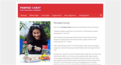 Desktop Screenshot of pempekcandyonline.com