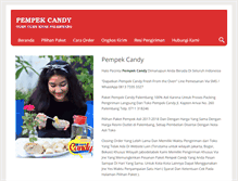 Tablet Screenshot of pempekcandyonline.com